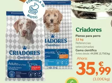 Criadores - Pienso Para Perro