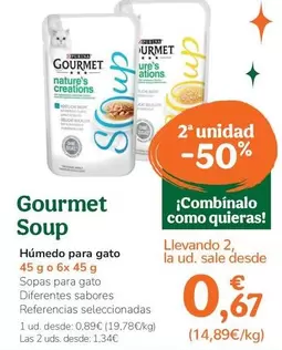Gourmet - Soup Humedo Para Gato