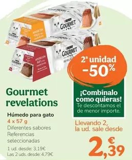 Gourmet - Revelations Humedo Para Gato