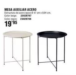 Mesa Auxiliar Acero