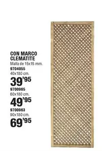 Forest - Celosia De Madera Con Marco Clemante