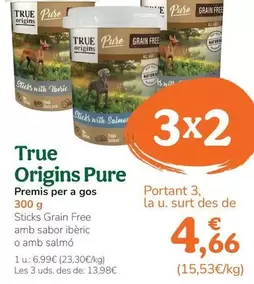 True Origins - Pure Premios Para Perro