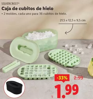 SilverCrest - Caja De Cubitos De Hielo