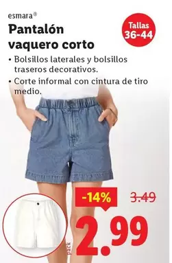 esmara - Pantalon Vaquero Corto