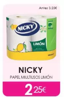 Nicky - Papel Multiusos Limon