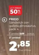 Frigo - Sandwich Con Galleta Dinosaurus