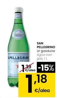 San Pellegrino - Agua Con Gas, 1 L