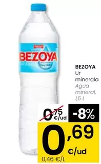 Bezoya - Agua Mineral, 1,5 L