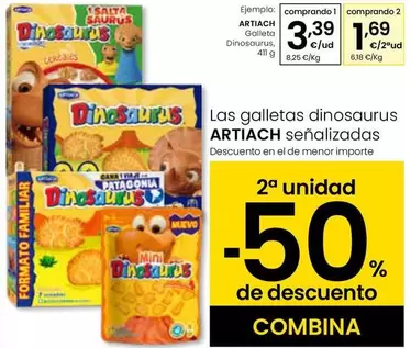 Artiach - Galleta Dinosaurus