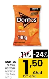 Doritos - Nachos Tex Mex, 140 G