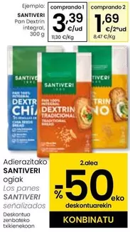 Santiveri - Pan Dextrin Integral