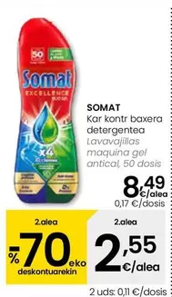 Somat - Lavavajillas Maquina Gel Antical