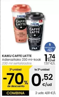Kaiku Caffe Latte - 230 Ml