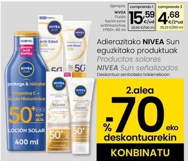 Nivea - Fluido Facial Solar Antimanchas FP50+