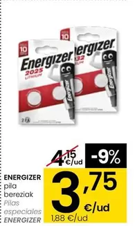 Energizer - Pilas Especiales