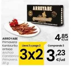 Arroyabe - Anchoa Cantabrico Primavera