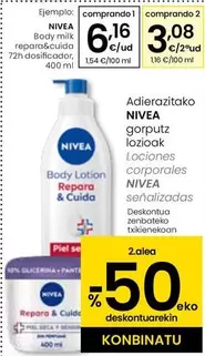 Nivea - Body Milk Repara&Cuida Dosificador