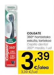Colgate - Cepillo Dental 360° Medio