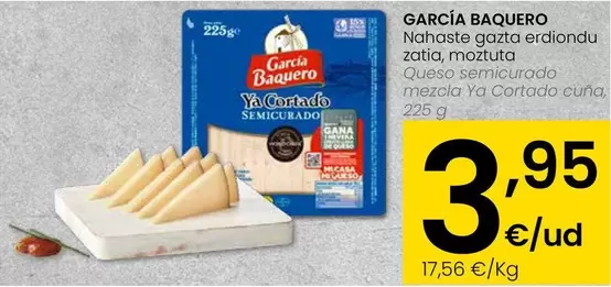 García Baquero - Queso Semicurado Mezcla Ya Cortado Cuna