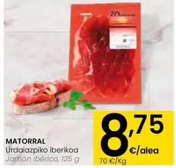 Matorral - Jamon Iberico