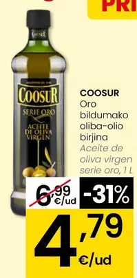 Coosur - Aceite De Oliva Virgen Serie Oro
