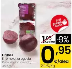 Eroski - Remolacha Cocida