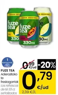 Fuze Tea - Los Refrescos De Te Senalizados