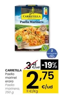 Carretilla - Paella Marinera
