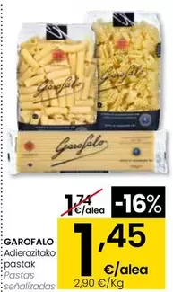 Garofalo - Pastas Senalizadas
