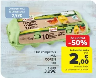 Coren - Ous Camperols M/L