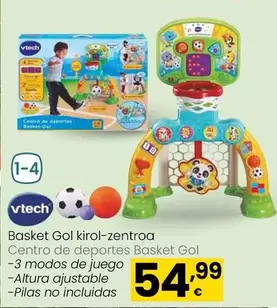 Vtech - Centro De Deportes Basket Gol