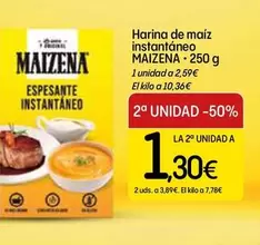 Maizena - Harina De Maíz Instantaneo