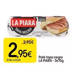 La Piara - Pate Tapa Negra