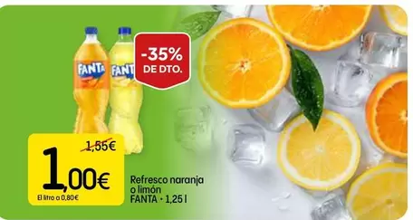 Fanta - Refresco Naranja O Limon