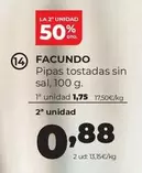 Facundo - Pipas Tostadas Sin Sal