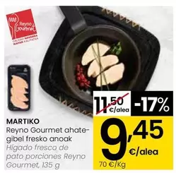 Martiko - Hígado Fresco De Pato Porciones Reyno Gourmet