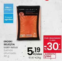 Eroski Seleqtia - Salmón Ahumado
