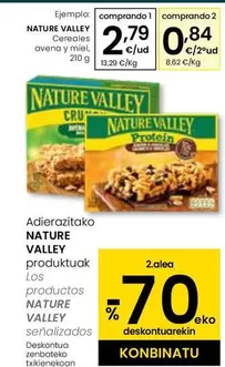Nature Valley - Cereales Avena Y Miel