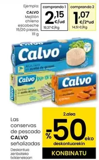 Calvo - Mejillon Chileno Escabeche