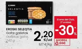 Eroski Seleqtia - Galletas Gofre