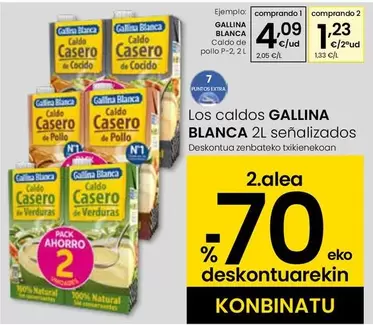Gallina Blanca - Caldo De Pollo P-2,2 L