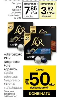 L'or - Cafe En Capsulas Ristretto Utz
