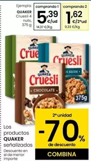Quaker - Cruesli 4 Nuts