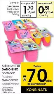 Danonino - Petit Sabor Fresa