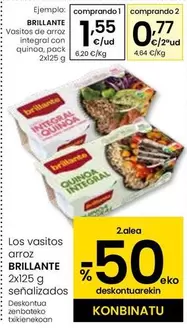 Brillante - Vasitos De Arroz Integral Con Quinoa