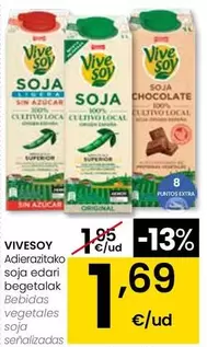 ViveSoy - Bebidas Vegetales Soja Señalizadas
