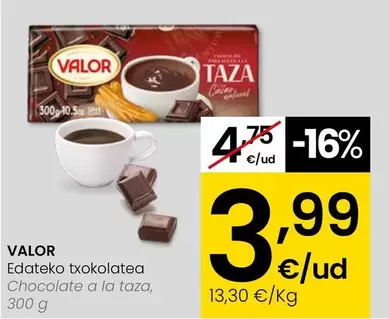 Valor - Chocolate A La Taza