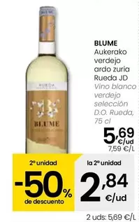 Blume - Vino Blanco Verdejo Seleccion D.O. Rueda