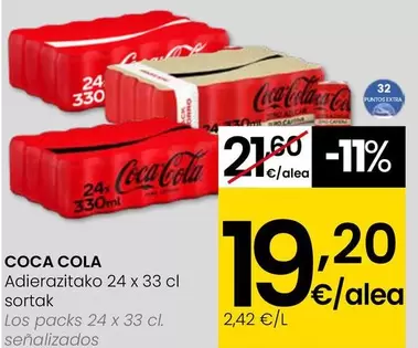 Coca-Cola - Los Packs 24 X 33 Cl