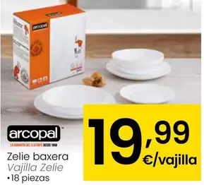 Arcopal - Vajilla Zelie